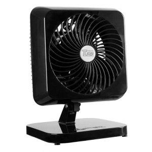 Ventilador de Mesa Delta Turbi Preto 127V Venti-Delta