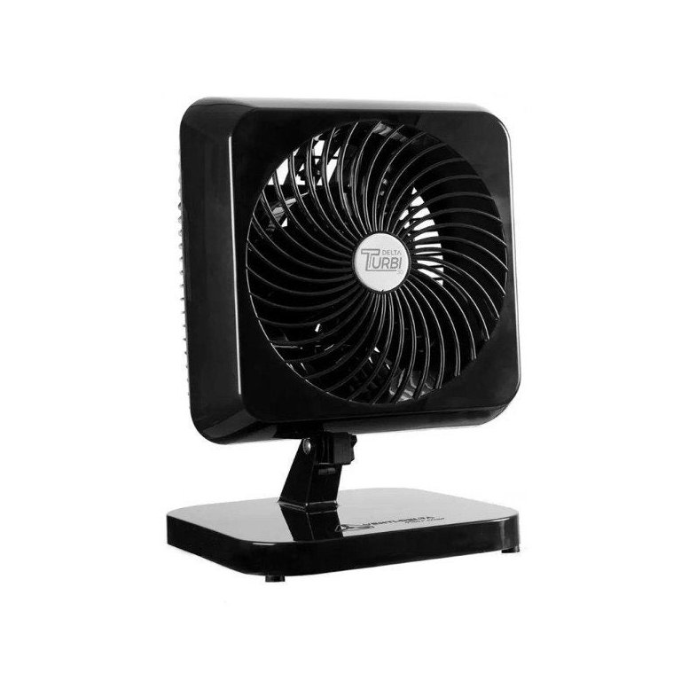 Ventilador de Mesa Delta Turbi Preto 127V Venti-Delta