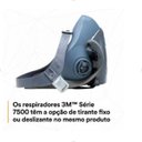 Ver imagem 5 de Mascara Respiratória Reutilizável Semi Facial 3m