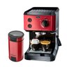 Kit Cafeteira Expresso Cappuccino e Moedor de Café Oster Red - 220V - 1