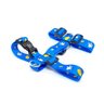 Coleira Peitoral Pet H Anti-Puxão Guia Trava Azul Booty Blue:Pp/Azul - 3