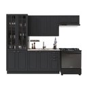 Ver imagem 2 de Armário de Cozinha Modulada Compacta Fidelitá Nara 100% MDF 4 Peças 280cm 12 Portas 2 Gavetas sem
