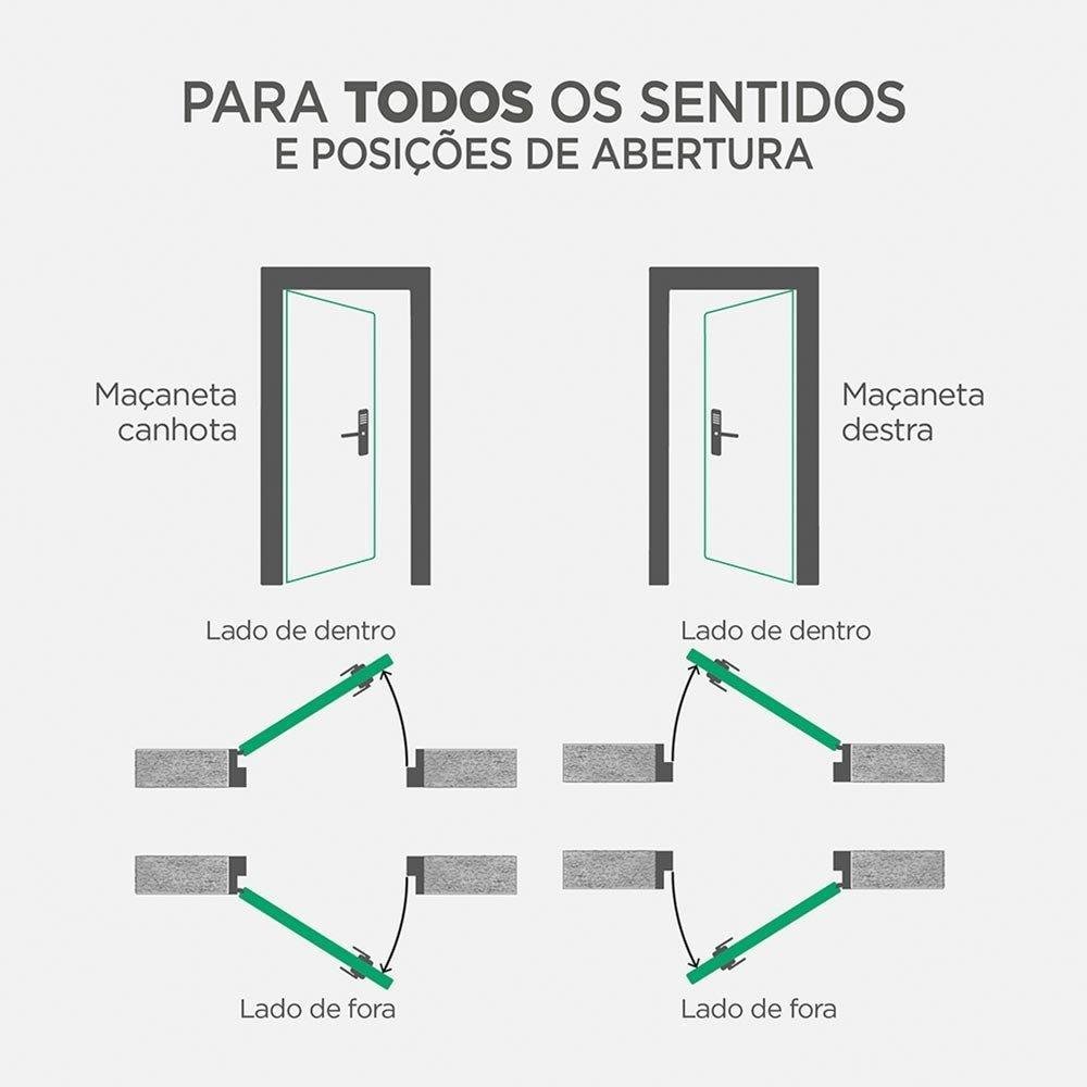 Fechadura Digital Inteligente com Biometria Wifi Shfb700 Elg - 7