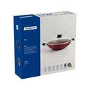 Ver imagem 3 de Panela Wok Paris 32 cm 4,4 L em Alumínio com Revestimento Antiaderente Vermelho Tramontina 28545/