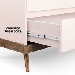 Cômoda Infantil Canção de Ninar 3 Gavetas - 5