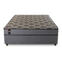 Ver imagem 6 de Cama Box Mônaco Casal c/ Molas Ensacadas 138x188x57 Cinza