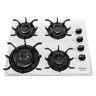 Cooktop Tripla Chama Itatiaia Itamaster 4 Bocas Vidro Temperado Branco Bivolt - 4