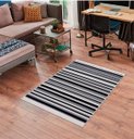 Ver imagem 1 de Tapete para Sala / Quarto Via Star Kilim Asteca 12 3,00x2,00 Metros Preto