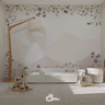 Papel de Parede Painel Florais - 1