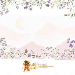Papel de Parede Painel Florais - 2