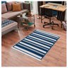 Tapete para Sala / Quarto Via Star Kilim Asteca 13 1,40x1,00 Metros Azul - 5