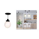 Ver imagem 2 de Lustre Pendente Globo Luminaria Cozinha Quarto Sala Preto