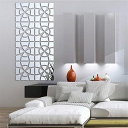 Espelho Decorativo Abstrato Acrílico Sala Quarto Grande - 4