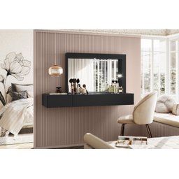 Penteadeira Camarim 2 Gavetas com Espelho Mimo Espresso Móveis - 1 Penteadeira Camarim 2 Gavetas com Espelho Mimo Espresso Móveis - 1