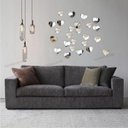 Ver imagem 3 de Kit 25 Mini Corações Decorativos Acrílico Espelhado Sala Quarto