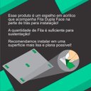 Ver imagem 4 de Espelho Acrilico Decorativo Tema Coração 28x26cm