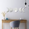 Espelho Decorativo Fases Da Lua em Acrílico Sala Quarto - 1