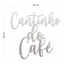 Ver imagem 2 de Espelho Decorativo Cantinho Do Café em Acrílico Sala Cozinha