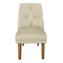 Ver imagem 2 de Kit 6 Cadeiras de Jantar Helena Corino Bege - Dominic Decor