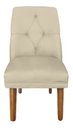 Ver imagem 2 de Kit 6 Cadeiras de Jantar Helena Corino Bege - Dominic Decor