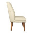 Ver imagem 3 de Kit 6 Cadeiras de Jantar Helena Corino Bege - Dominic Decor