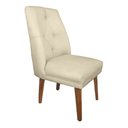 Ver imagem 4 de Kit 6 Cadeiras de Jantar Helena Corino Bege - Dominic Decor