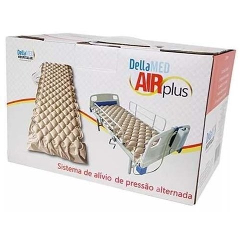 Colchão Pneumático Premium Air Plus 130kg Anti Escaras - 220v