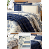 Kit Completo Edredon Queen Porcelana 7 Peças 260cm X 240cm com Porta Travesseiro - 3