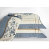 Kit Completo Edredon Queen Porcelana 7 Peças 260cm X 240cm com Porta Travesseiro - 2