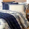 Kit Completo Edredon Queen Porcelana 7 Peças 260cm X 240cm com Porta Travesseiro - 5