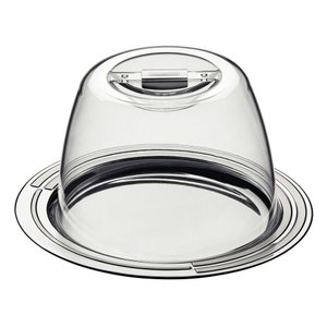 Porta-queijo Tramontina Ciclo em Aço Inox 20 Cm 2 Peças Tramontina