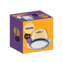 Ver imagem 2 de Porta-queijo Tramontina Ciclo em Aço Inox 20 Cm 2 Peças Tramontina