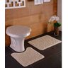 Jogo de Tapetes para Banheiro 3 Peças Natura High - 1