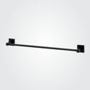 Ver imagem 1 de Porta Toalha Perflex Quadra Banho Preto Fosco 12120424