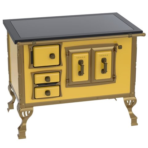 Fogao a Lenha N 2 Colonial Premium Amarelo Sd