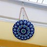 Quadro Mandala Enfeite de Parede Porcelana Olho Grego Sorte - 5