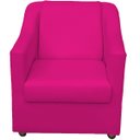 Ver imagem 2 de Kit 2 Poltrona Decorativa Para Sala De Espera Mila Recepção Escritório Consultório Corino