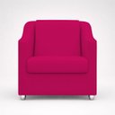 Ver imagem 7 de Kit 2 Poltrona Decorativa para Sala de Espera Mila Recepção Escritório Consultório Corino