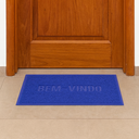 Ver imagem 2 de Capacho de Porta Pvc Antiderrapante 60x40cm - Bv Azul