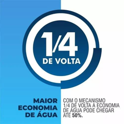 Torneira Cozinha Abs Bancada Bica Móvel 1169 C31 Cromada 1/4 de Volta - 6