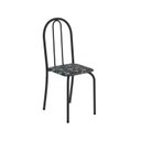 Ver imagem 6 de Conjunto de Mesa Tubular 70x70cm Tampo em MDF com 4 Cadeiras Ane B Preto