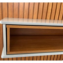 Painel Ripado Suspenso para Tv de até 60 Polegadas 2,20x1,60m Premium Quarto e Sala Cor Nature - 7