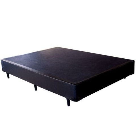 Base Cama Box Casal Corino 138x188 Preto