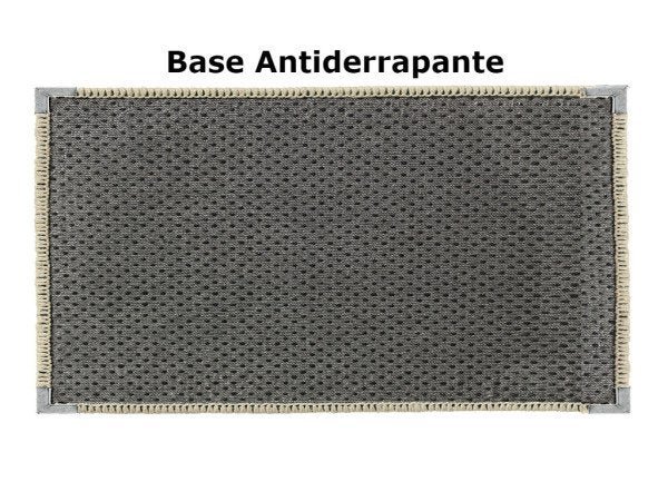 Passadeira Tapete 0,66 x1,80M Antider. Preto/ Cinza Pa-29 - 3