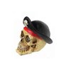 Estatua Caveira Crânio Decorativa em Resina Pirata - 3