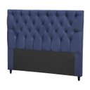 Ver imagem 2 de Cabeceira King Size Embaixatriz Suede para Colchão Box 193 Cm Simbal