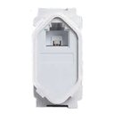 Ver imagem 2 de Módulo de Tomada Rj11 Branco da Linha Novara - 1100/157 - Dicompel Ekron