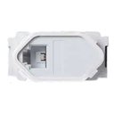 Ver imagem 1 de Módulo de Tomada Rj11 Branco da Linha Novara - 1100/157 - Dicompel Ekron