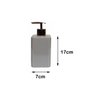 Kit Porta Sabonete Líquido e Difusor em Cerâmica Cinza 360ml - 5