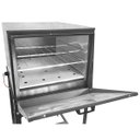 Ver imagem 3 de Forno Industrial à Gás com Cavalete Baixa Pressão Tampa Cega 126L MetalFour